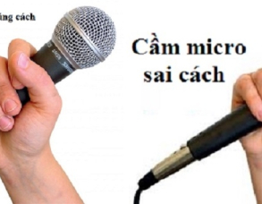 CÁCH CẦM MICRO KARAOKE ĐÚNG CÁCH LÀ NHƯ THẾ NÀO?