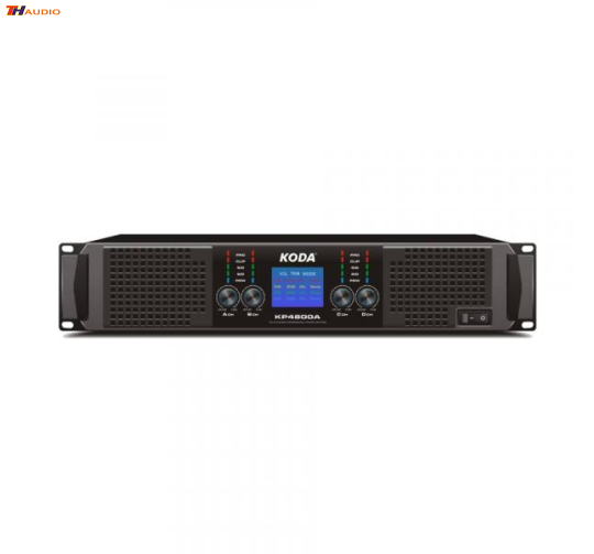 Cục Đẩy Công Suất 4 KÊNH KODA KP4800A MÀN HÌNH TO FULL MÀU